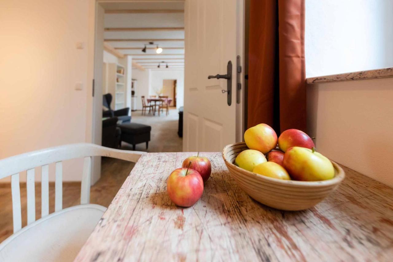Biohof Buschmuehle Apartment Konigsfeld  ภายนอก รูปภาพ
